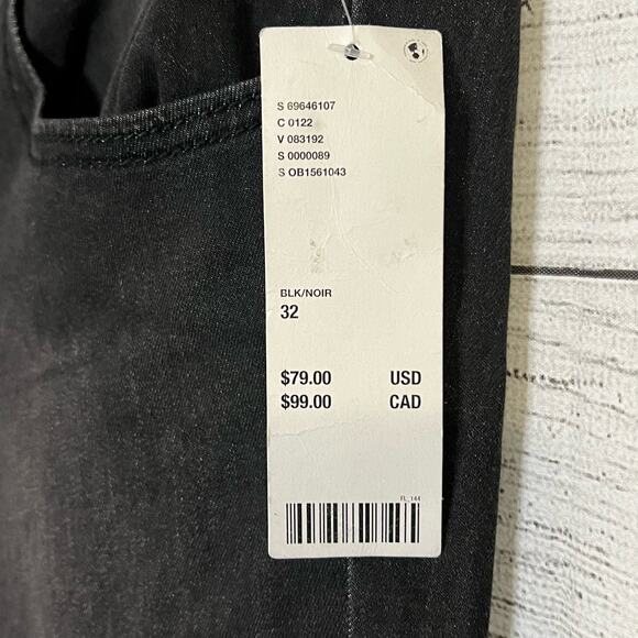 Urban Outfitters BDG Women's Jeans Size 32 Black Flare Legs Wide Waist Band - Picture 3 of 15